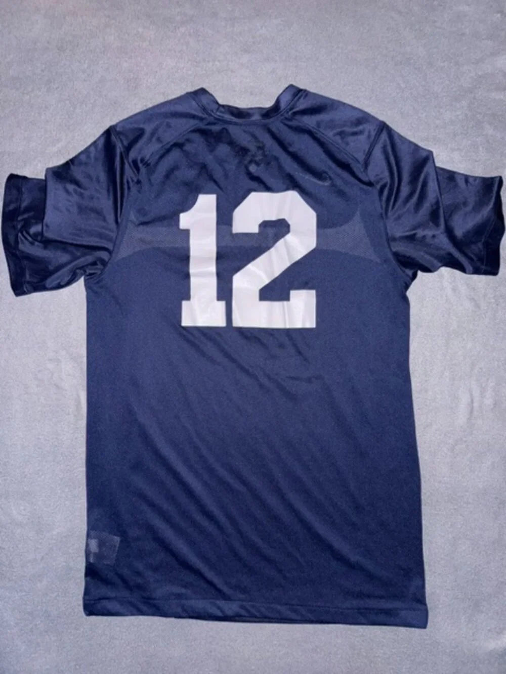 Nike Team Dri Fit NFC Soccer Jersey Navy White Size Small